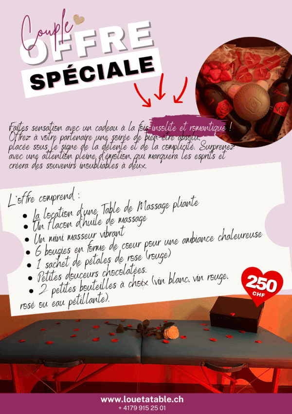 Offre spéciale couple