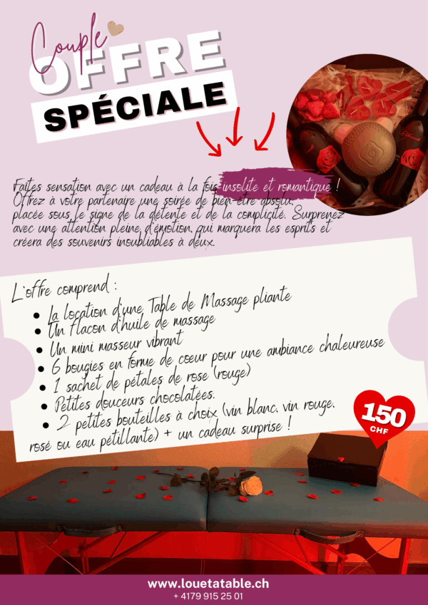 Offre spéciale couple